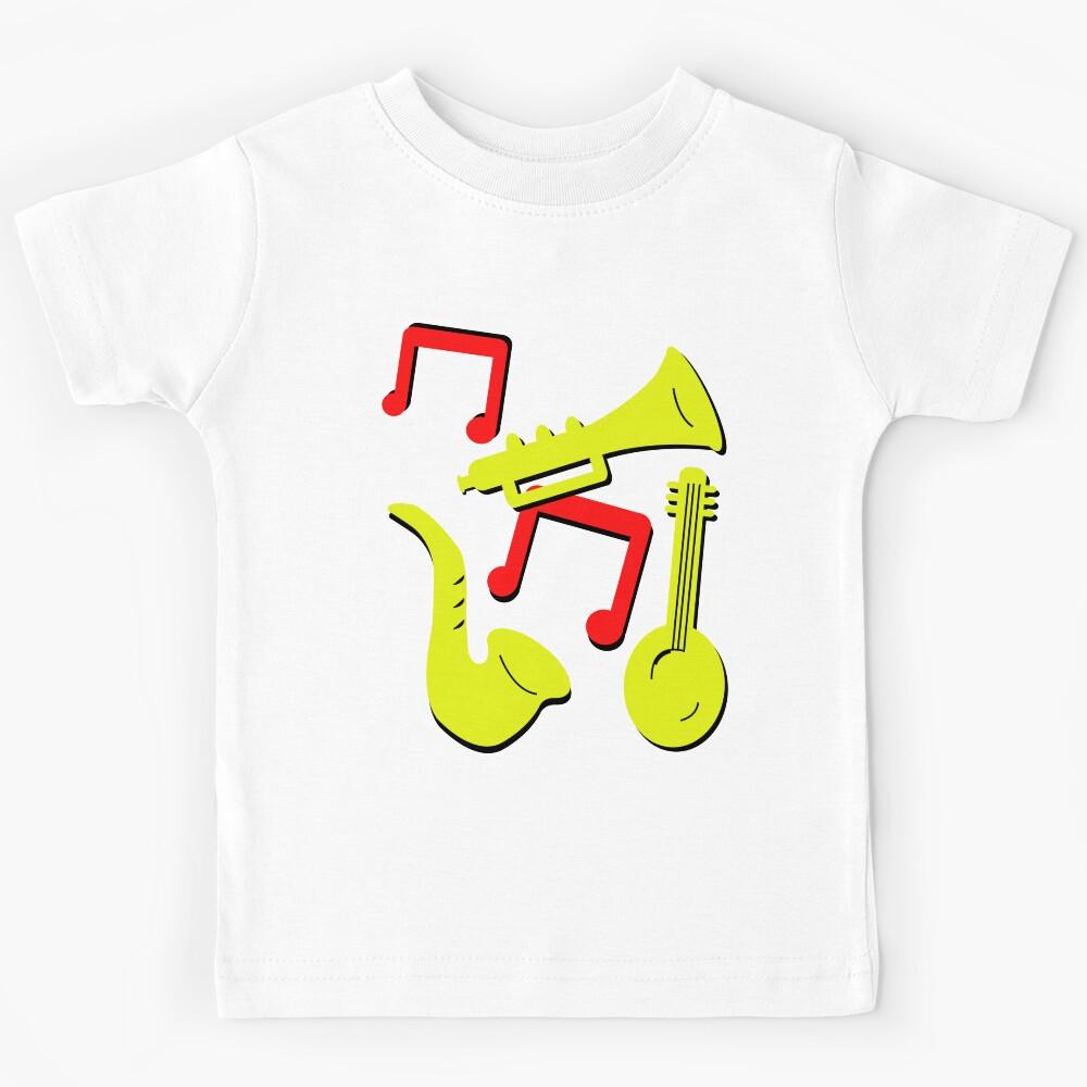 Ace Remembrance Jazz Wicked Musical Instruments Kids T-Shirt 100