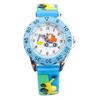 3D Cartoon Excavator Quartz Digital Watch for Kids