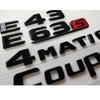 Gloss Black Letters for Mercedes Benz W213 C238 E180 E200 E220 E250 E260 E280 E300 E320 E350 E400 E450 E500 E550 4MATIC Emblem