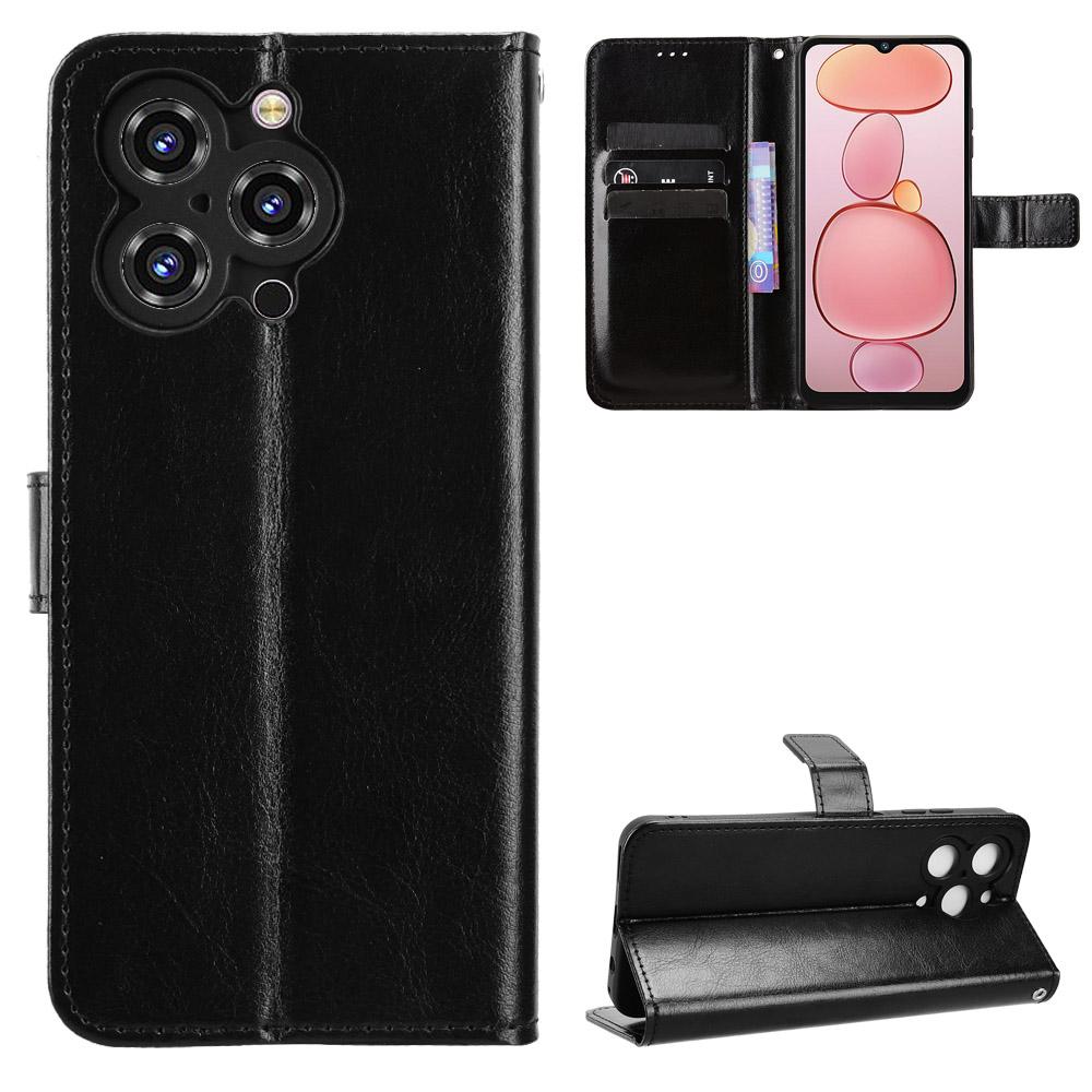 For Oukitel C3 2025 Wallet Case with Kickstand & Card Slots – Shockproof, Dustproof, Business Heavy Duty Flip Leather Cover