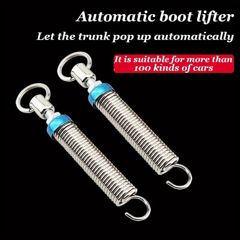 1/2pcs Car Trunk Spring Lifting Device Lid Tailbox Automatically Open Tools Lifter Adjustable Booster Pull Metal Refit Accessori