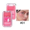 Three-color Pink Velvet Blush Long-lasting and Not Easy To Remove Makeup Cream-like Gloss Pearlescent Rouge Facial Makeup