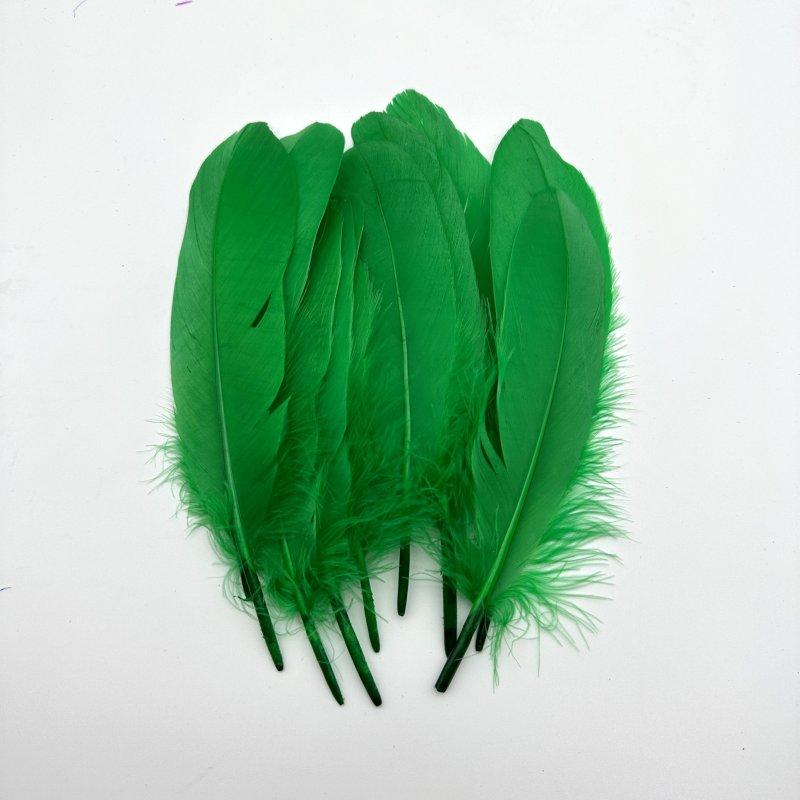 Black White Goose Feather 15-20cm White  Wedding Party Carnival Plume Decoration Jewelry Hats Diy Party Earring  Dress Crafts