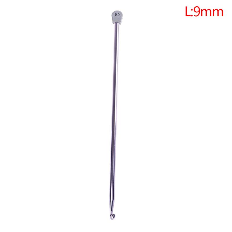 14 Size Afghan Crochet Hooks Aluminum Knitting Needles 2.5 To 11Mm Crochet Hook