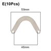 For Air Compressor Pump Head Valve Plate Metal 10Pcs