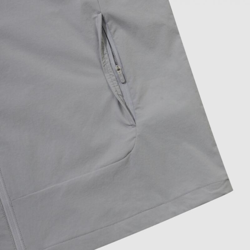 Umbro Allround Ventil Windbreaker Jacket Gry Ur121sjk29