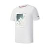 New FILA T Shirts Men's Jade White A11M523104F-WT