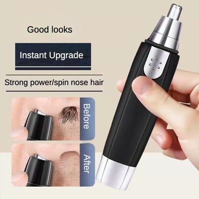 Nose and Ear Hair Trimmer, Portable Electric Professional Painless Eyebrow & Facial Hair Trimmer for Men and Woman