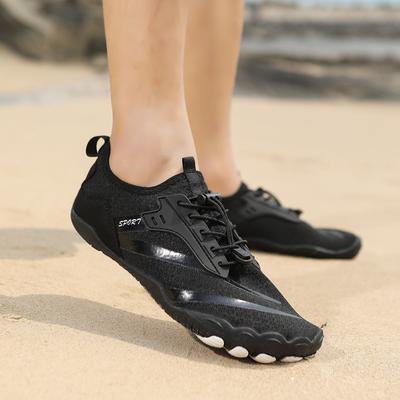 Outdoor Beach Shoes Men's and Women's Swimming Diving Wading Shoes Couple Non-slip Creek Shoes Hiking Five-finger Fitness Hiking Shoes