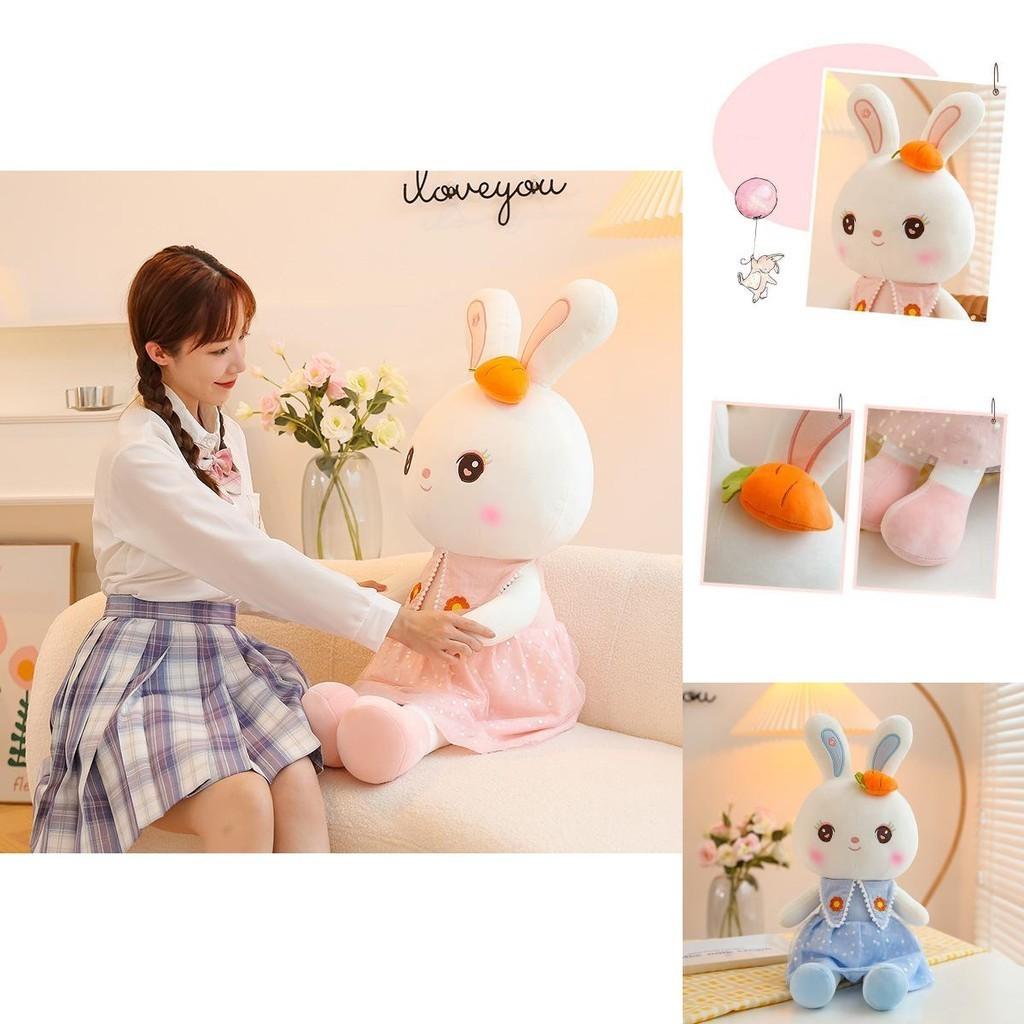 Cute Sweetheart Rabbit Plush Toy Stuffed Bunny Doll For Girls