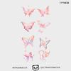 Girl Colorful Butterfly Tattoo Sticker Niche Tattoo Semi Permanent COD Sticker Tattoo Sticker F9F6