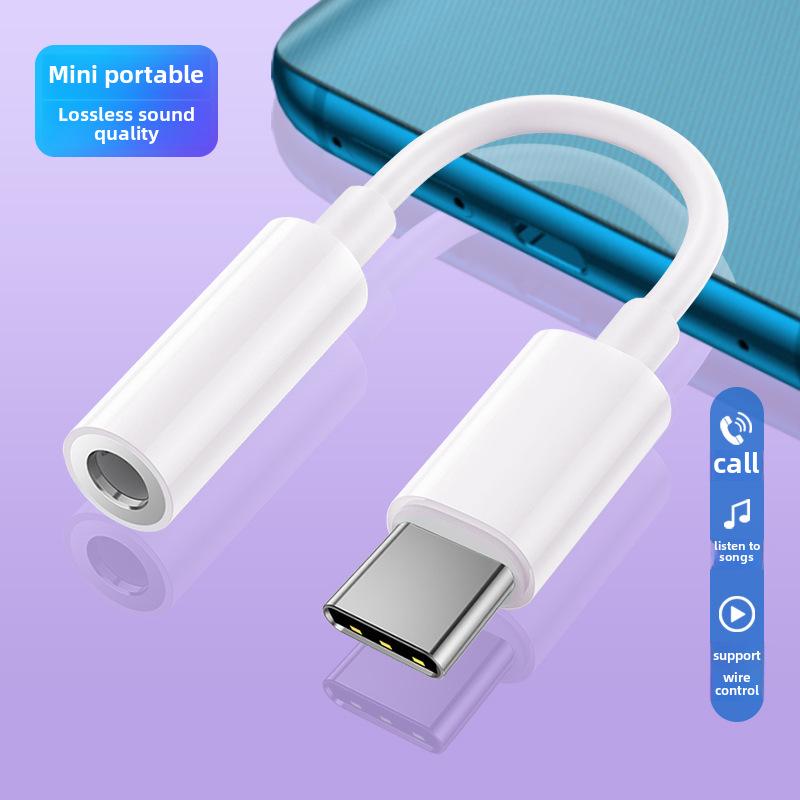 Type-C To 3.5mm Audio Adapter Cable for Huawei, Honor, Xiaomi Devices