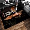 1pc The Walking Dead Daryl Dixon Print Area Rug - Soft, Washable Non-Slip Indoor Mat for Office Chairs, Living Room, Home Office Decorative Rug