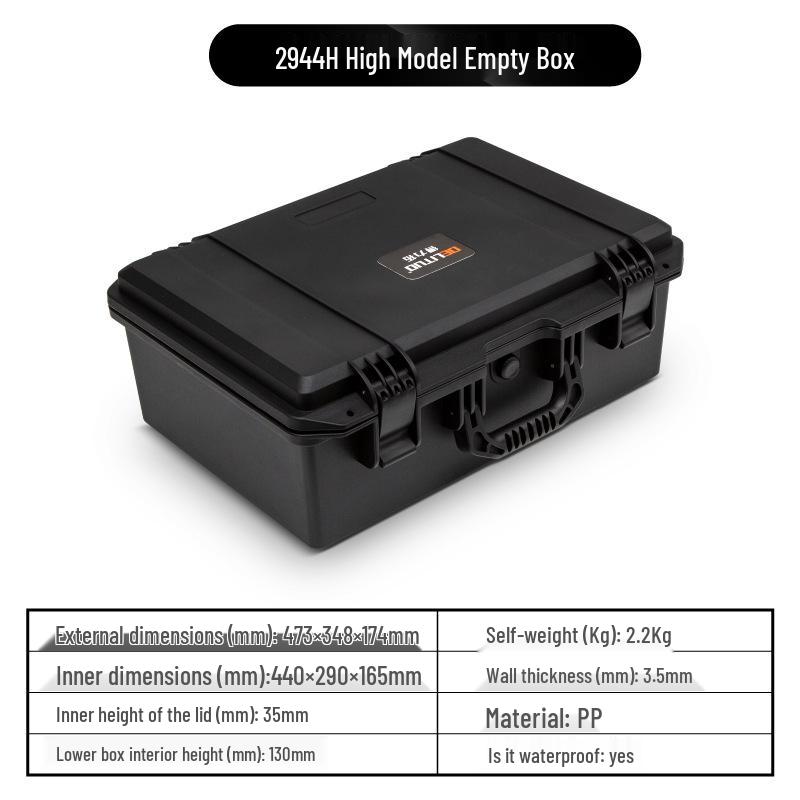 קופסת הגנה מפלסטיק עמידה למים ועמידה בפני זעזועים למצלמה וציוד