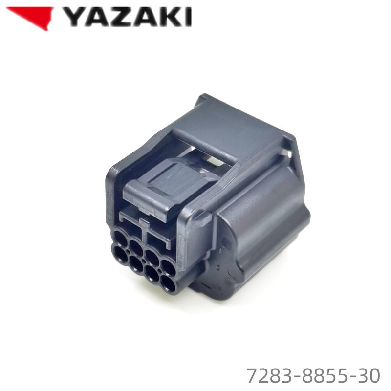 

7283-8855-30 YAZAKI Automotive Connector 8P 2-row Black wire-to-wire connectors чёрный