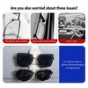 AHL1 Car Sun Visor Eyeglass Holder Card Clip Storage Accessories For KIA Rio K5 K2 Sportage Ceed Sorento Picanto Stinger Soul