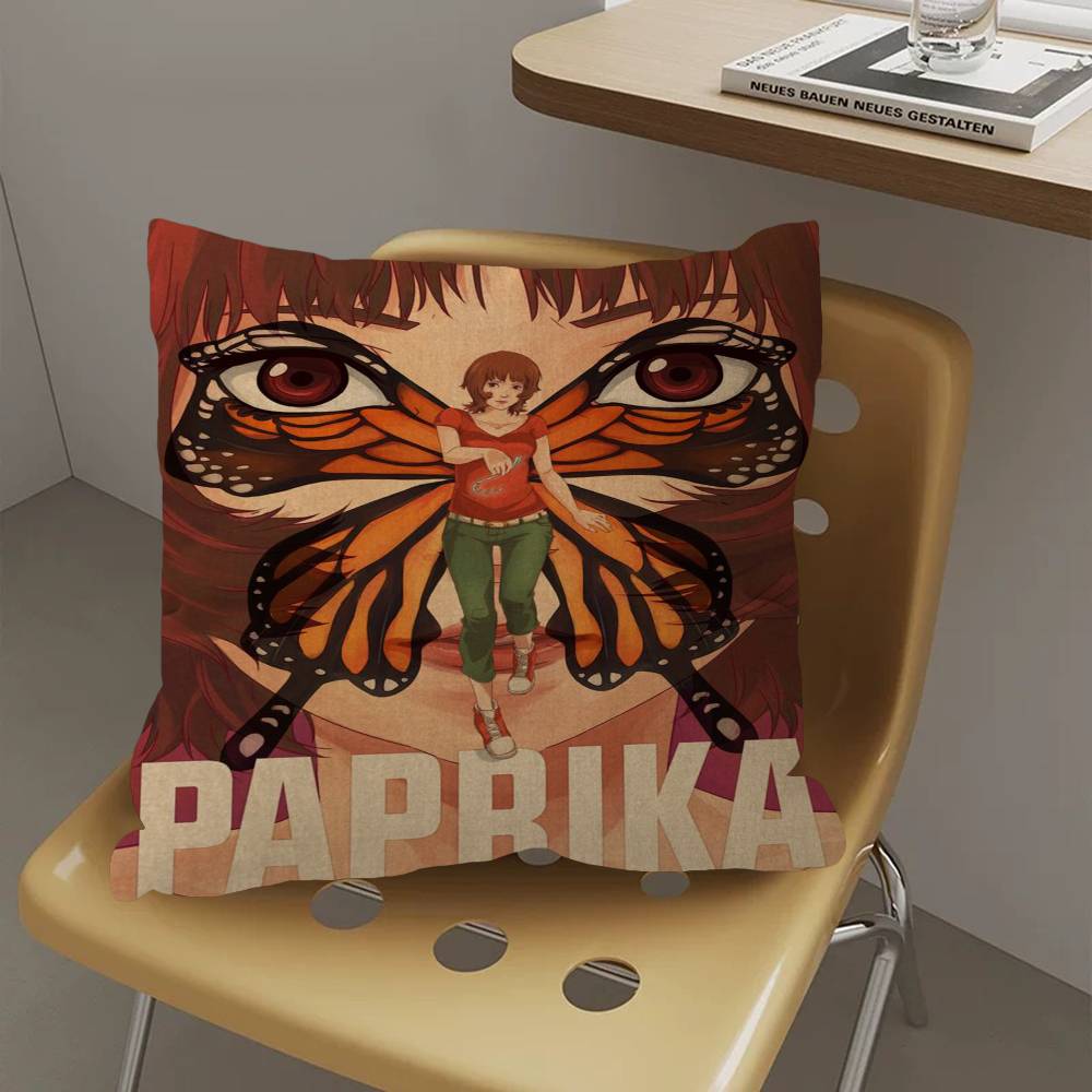 Anime P-Paprika Personalized Picture Text Home Decorative Pillows Household Gifts 45x45cm
