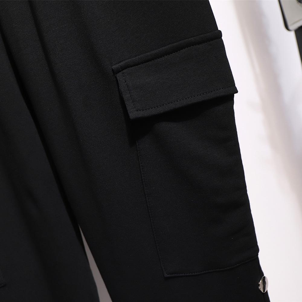 Sommer Weibliche Lose Beiläufige Cargo Harlan Hosen Plus Größe Tasche Große Größe Mode Frauen Hosen