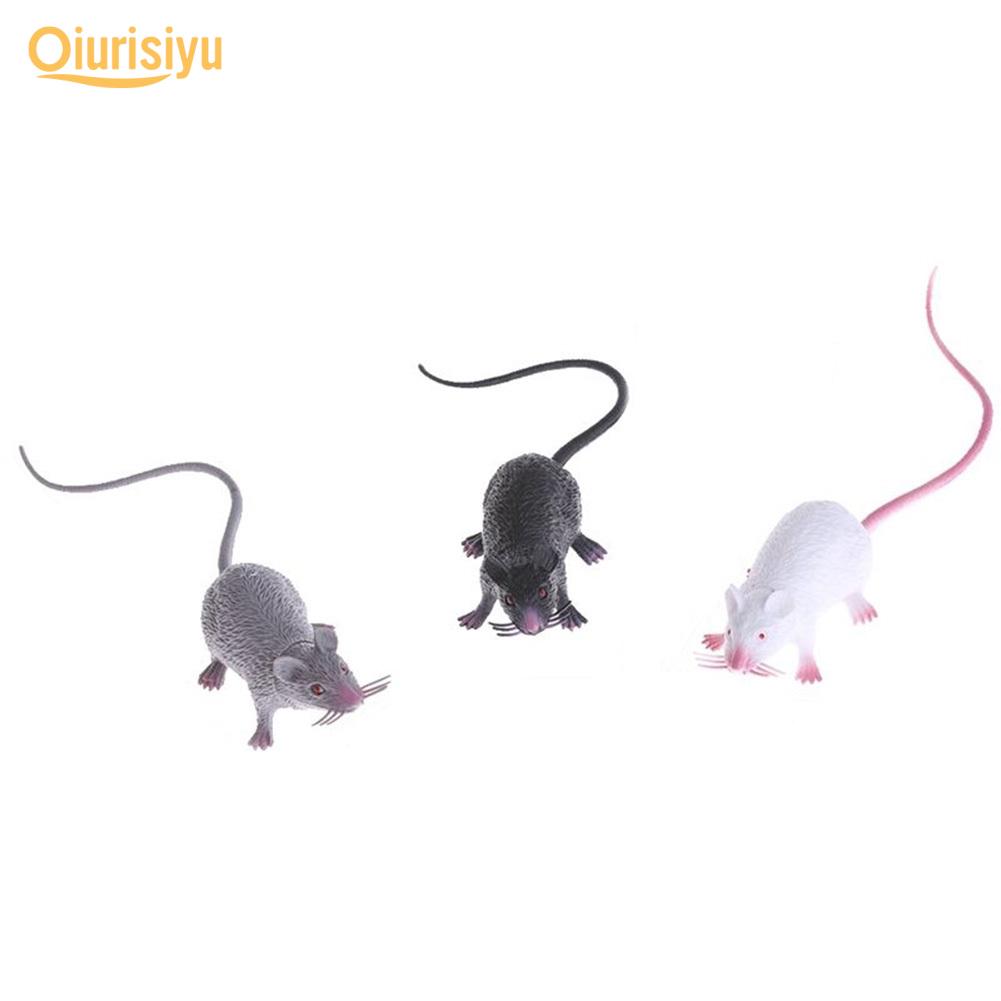 1 Stück Kunststoff Ratten Maus Modell Figuren Spielzeug