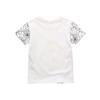 Children's Wear Baby Spider-Man Casual White Half Sleeve T-shirt