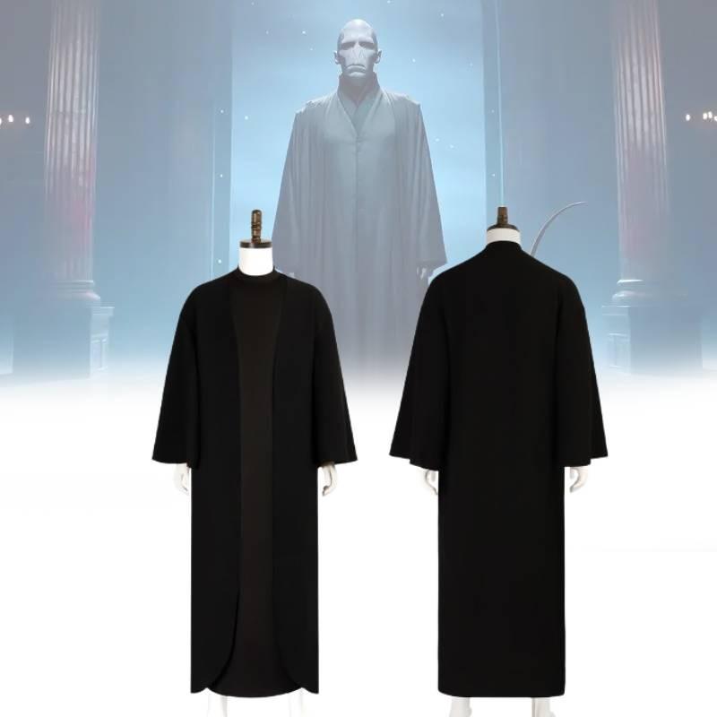 Cosplay Lord Voldemort Costume Fiber Polyester Role Play Clothing Halloween