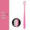 Ultra-Nano Soft Bristle Bamboo Charcoal Toothbrush with 10,000 Ultra-Fine Bristles and Gum Protection Tube