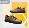 Men's Retro Lace-up Cowhide Sneakers - Trendy Casual Spring Loafers