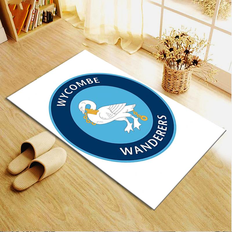Wycombe Wanderers Fc Carpet Rug For Living Room Bedroom Home Sofa Decorationkids Play Nonslip Floor Mat