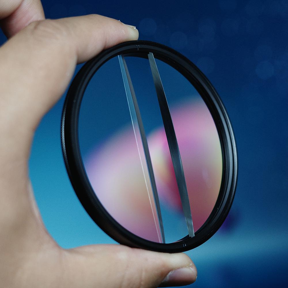 FF018 Filtro sfocatura primo piano per fotocamere SLR - Accessorio effetto speciale mezzaluna