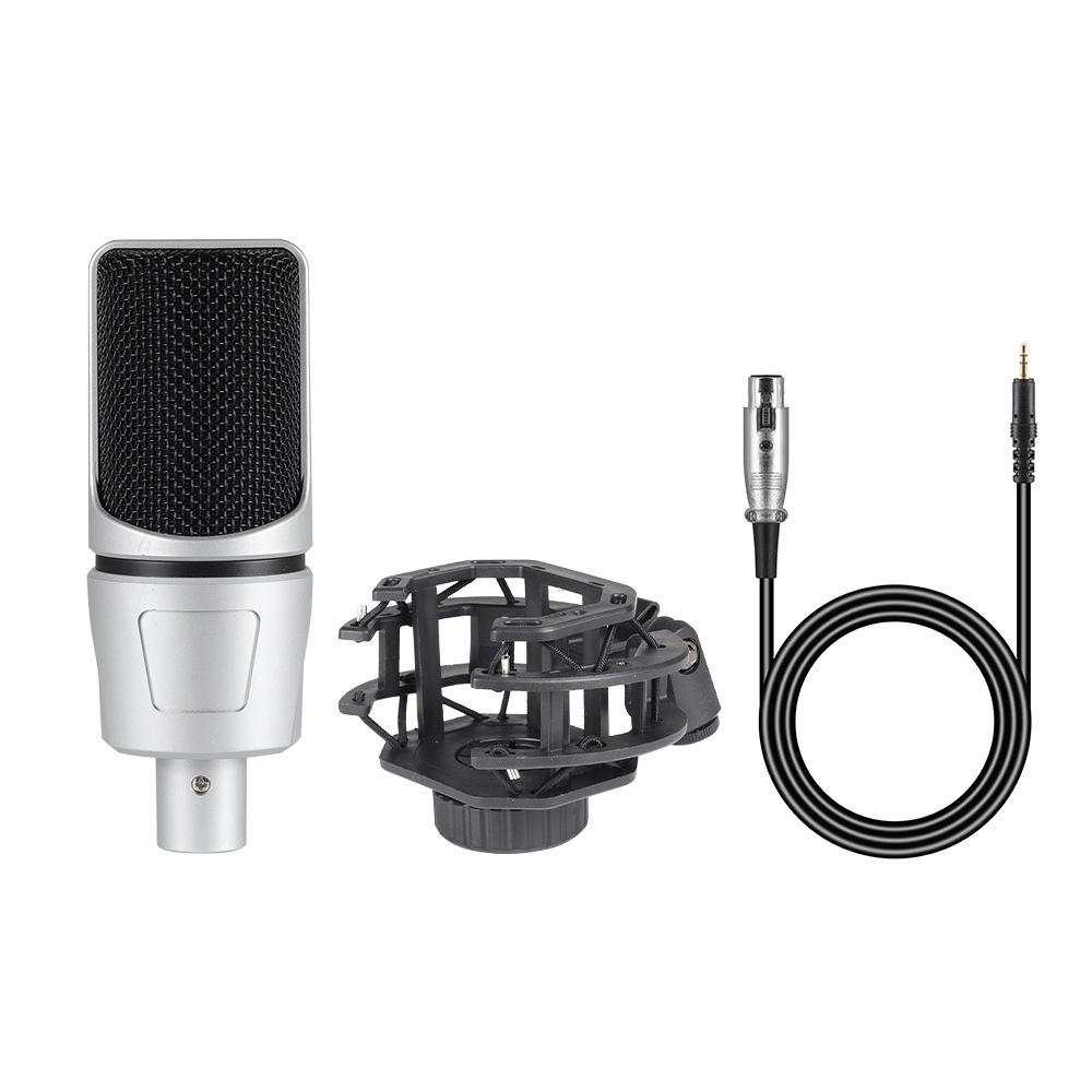 Kexue X1 Condenser Microphone M1 for Mobile, Computer & Podcast with Type-C Live Streaming Set