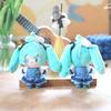 Hatsune Soft Miku Plush Keychain Toy Detachable Feature Backpack Accessories