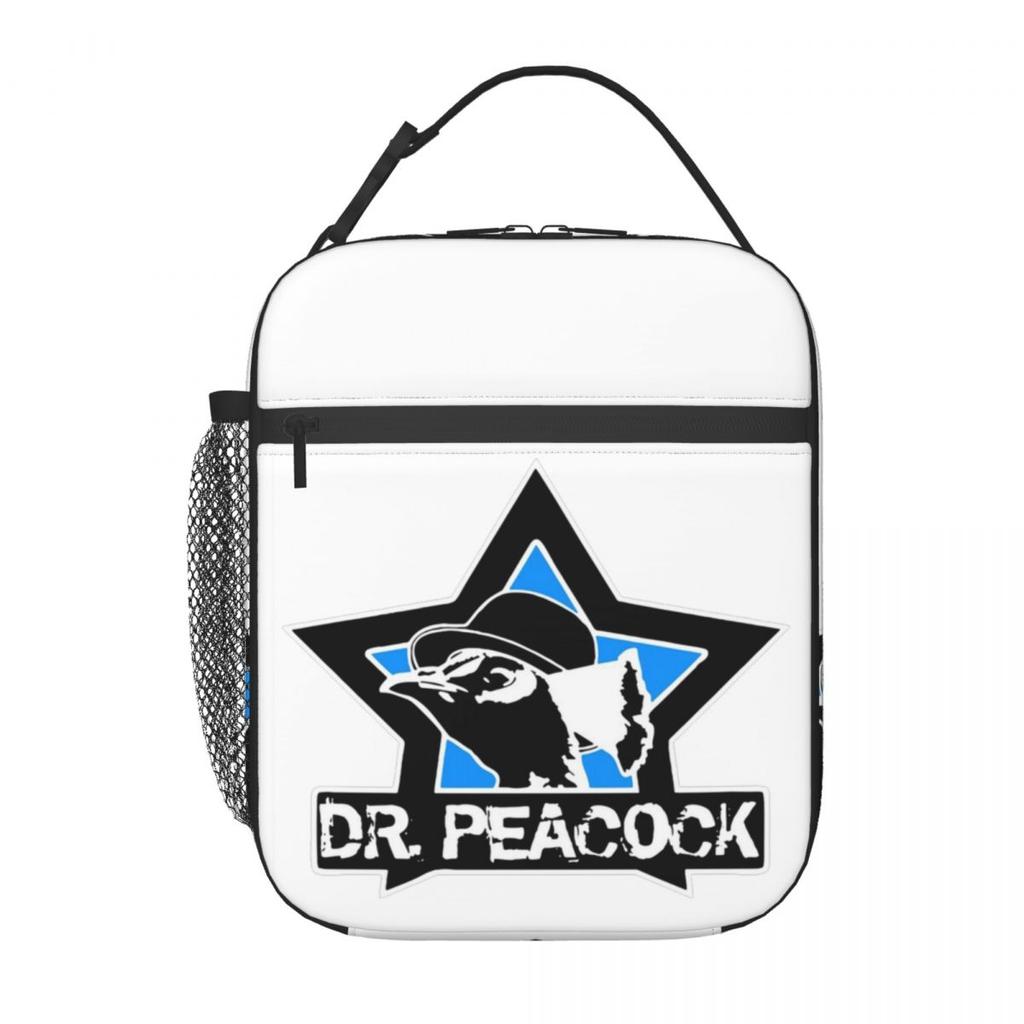 Dr. Peacock Insulated Lunch Bag for Women Children Leakproof Food Boxes Thermal Lunch Box Tote