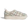 adidas Originals Puffylette Fabric Comfortable Abrasion Resistant Breathable Low Top Casual Shoes Unisex Beige ID6142