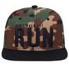 Unisex RUN Letter Embroidery Hip-hop Hats Fashion Spring Autumn Outdoor Adjustable Casual Baseball Caps Sunscreen Hat