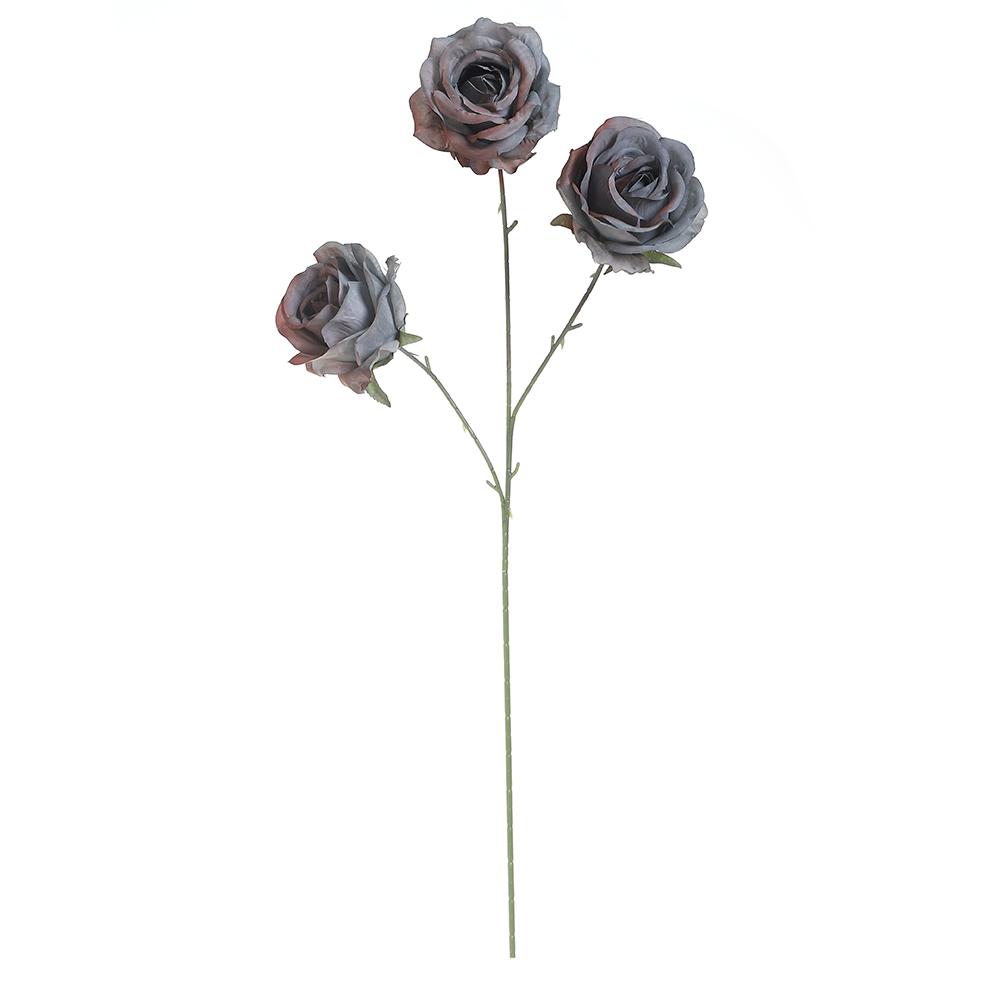 Rose Artificial Flowers Bouquet 67CM 3 Heads Fake Flower for Home Decor Garden Wedding Decoration DIY Vase Flower Arrangement