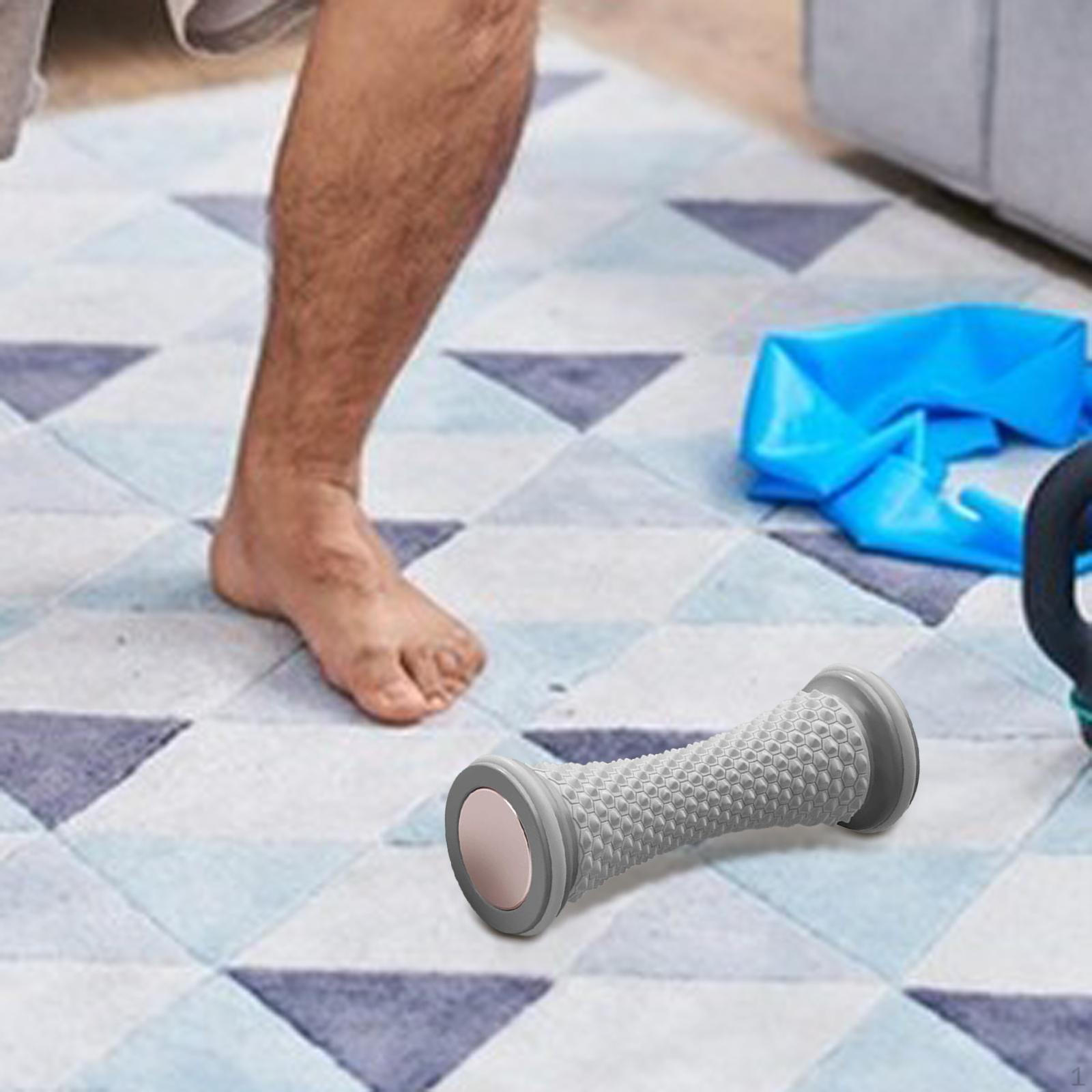 

Foot Massage Roller Comfortable Manual Deep Tissue Muscle Massager for Heel серый