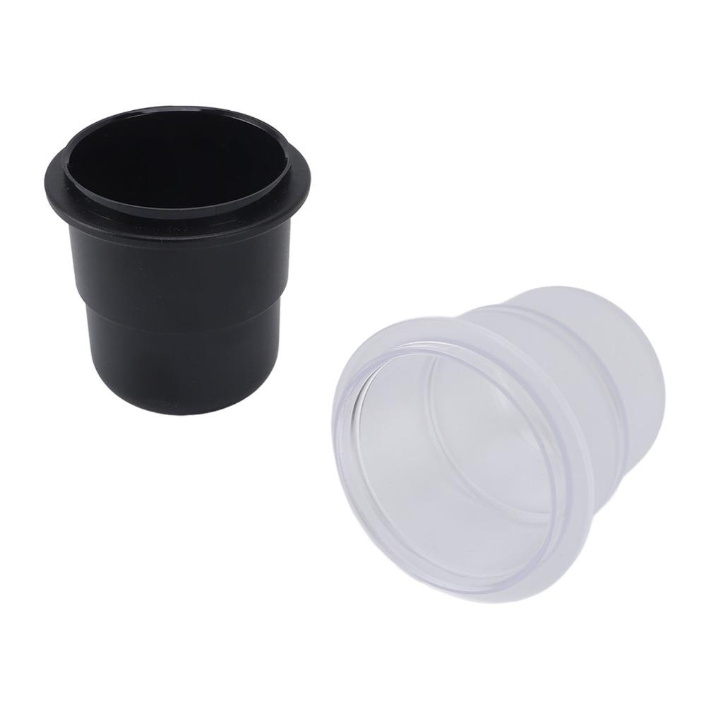 2pcs set Matte Finish Dosing Cup Thickened PC Material Coffee Dosing Mug For Coffee Maker Machine