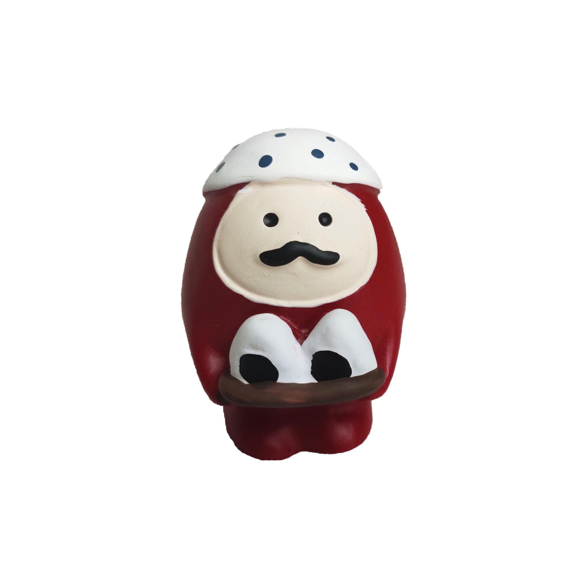 Japanese Cat ZAKKA Daruma Miniature: Exam Success Prayer Ornament