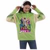 JoJo's Bizarre Adventure Color Block Plush Anime Hoodie