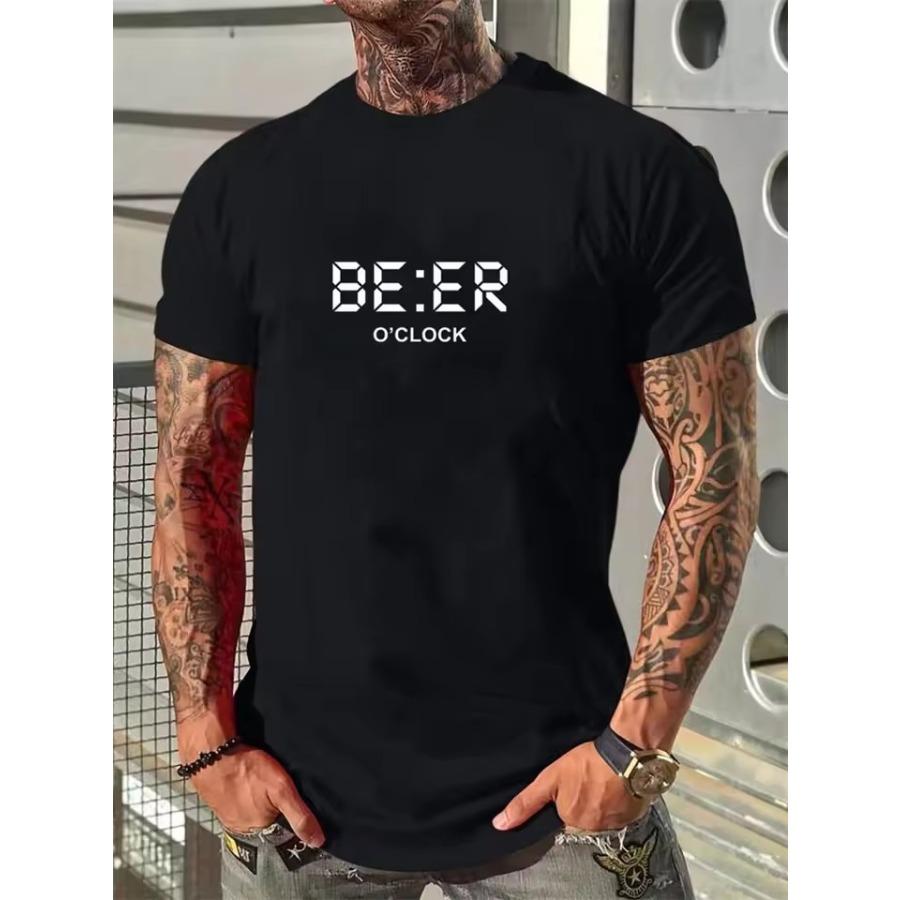 New Summer Daily Casual Men's T-shirt Outdoor Sports Short Sleeve Top 3D Mountain Print Men's T-shirt Street Fashion Men's Top