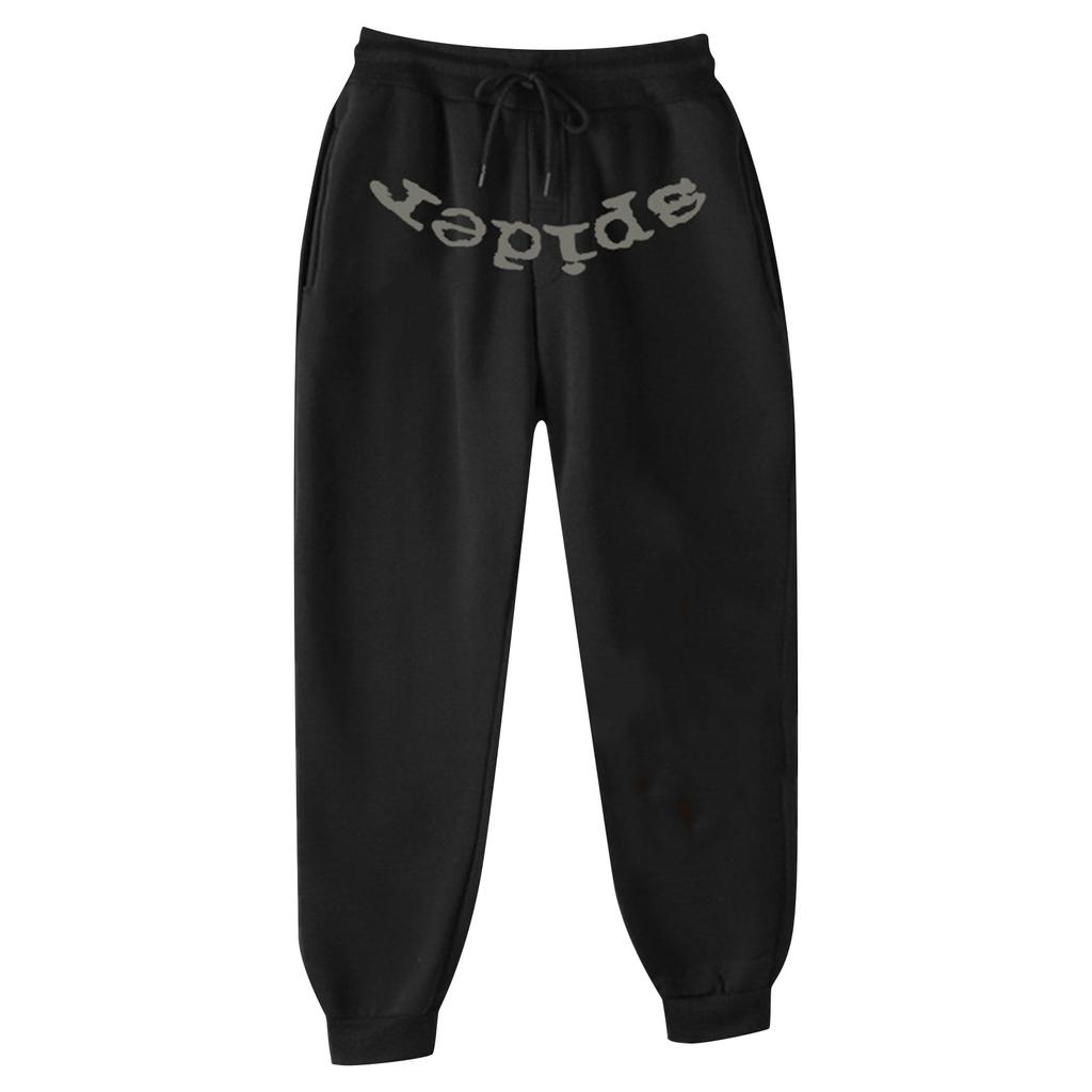 Women's Casual Letter Sweatpants Pocket Drawstring Elastic Drawstring Sweatpants