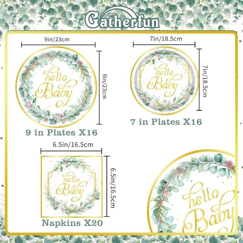 10/20Pcs Disposable Party Plates Kids Birthday Party Napkins Party Decoration for Baby Showers Kids Birthday Supplies