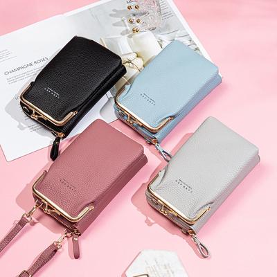 Fashion Small Crossbody Bags Women PU Leather Shoulder Messenger Bag Girls Flap Handbag Phone Purse Zipper