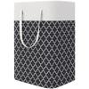75 Large Capacity Laundry Basket Collapsible Laundry Storage Basket Waterproof Cotton Linen Laundry Hamper with Handles