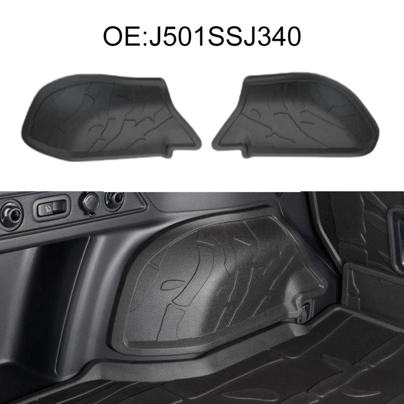 2 шт. Комплект защитных накладок на боковые стенки багажника для Forester -2024 J501SSJ340 Защита от царапин Коврик Боковая накладка Автомобильные запчасти Аксессуары Пластик 1