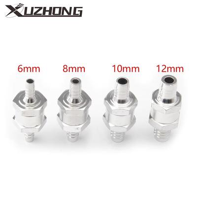 6/8/10/12mm One Way Fuel Non Return Check Valve Petrol Diesel Aluminium Alloy For Carburettor Low Pressure Fuel Systems FP-1048A