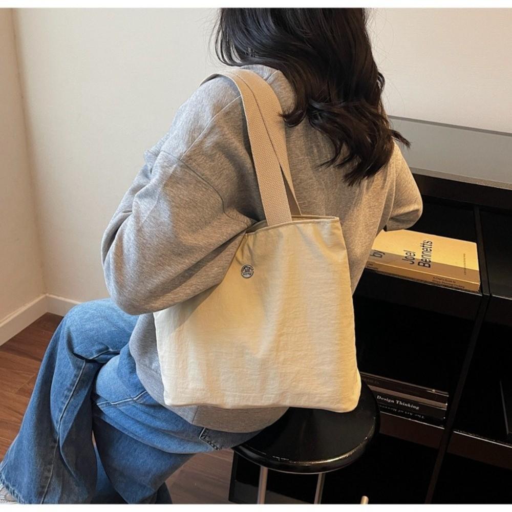 Fashion Simple Fashion Women's Handbag Lightweight Large Capacity Tote Bag Foldable Versatile Shoulder Bags Daily Outings