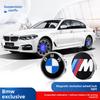 56/68MM C81 Hubcap Light Magnetic Levitation LED Emblem BMW 5 3 7 Series X1 X3 X5 Car Wheel Center Cap Decoration Light