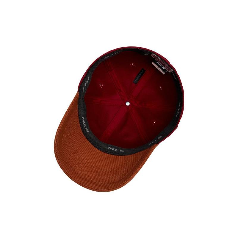 MLB Cotton Baseball Caps Unisex Red Fashion 3ACP0102N-43WIS