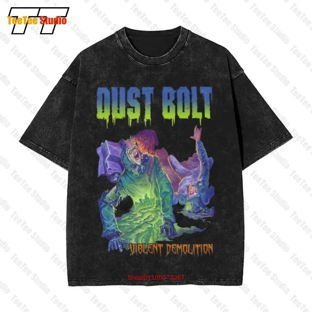 New D T G Vintage Oversized TShirt Dust Bolt Violent Demolition FJE S